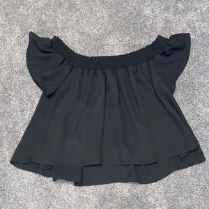 SHOW ME YOUR MUMU Off-the-Shoulder Top Blouse